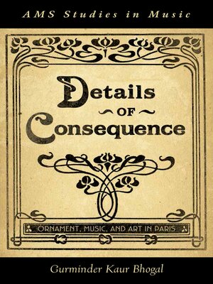 cover image of Details of Consequence